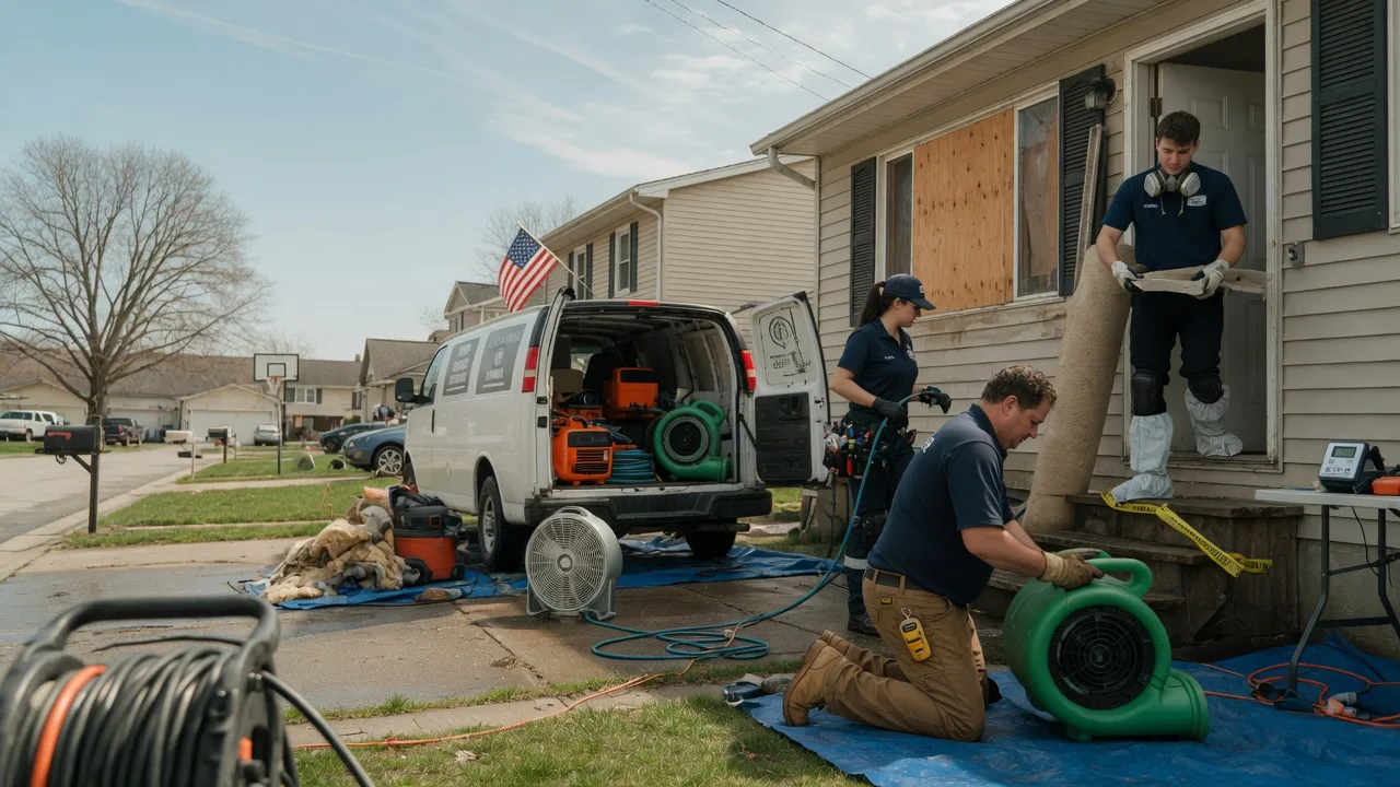 Water Damage Restoration in Mission Hill, SD near me